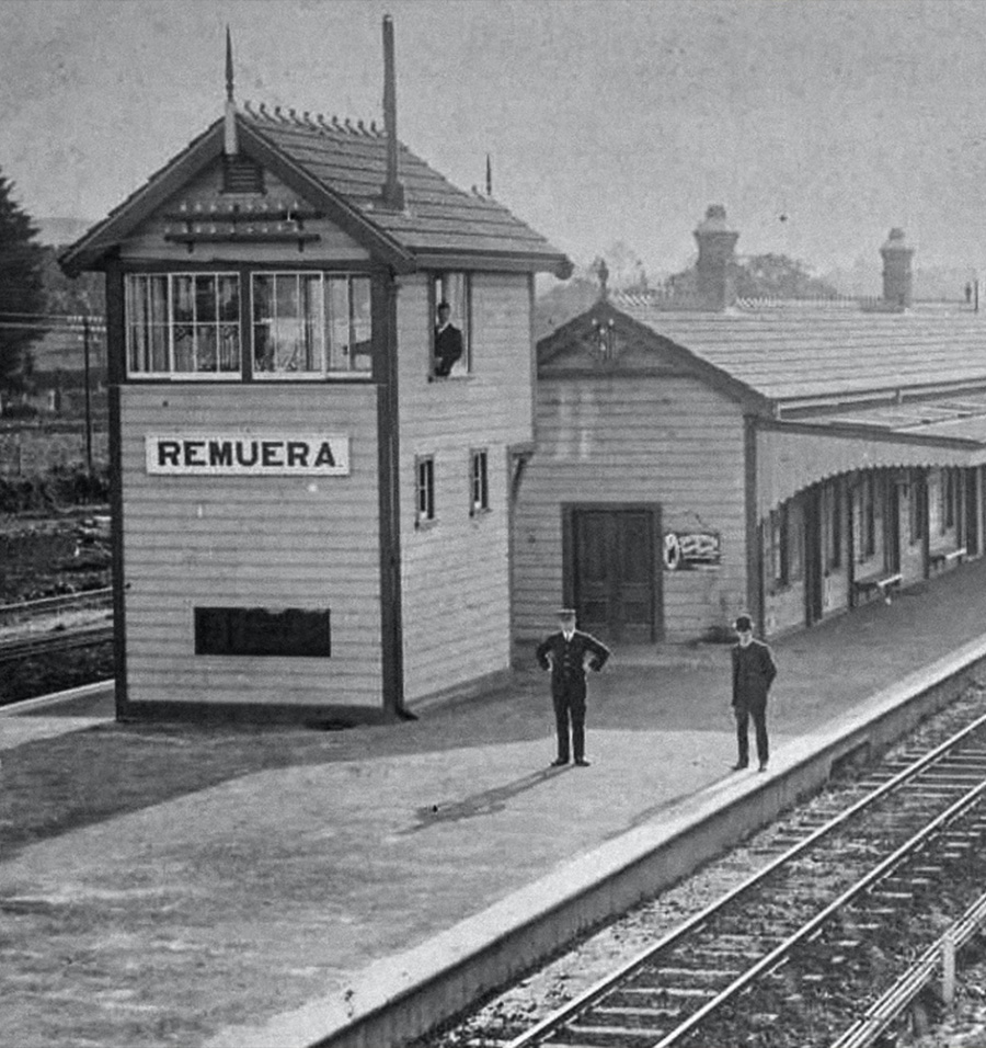 Remuera Railway Station & Signal Box