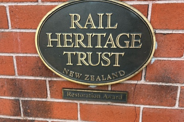 The Strand Train Station - Rail Heritage Trust Plaque